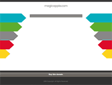 Tablet Screenshot of magicapple.com